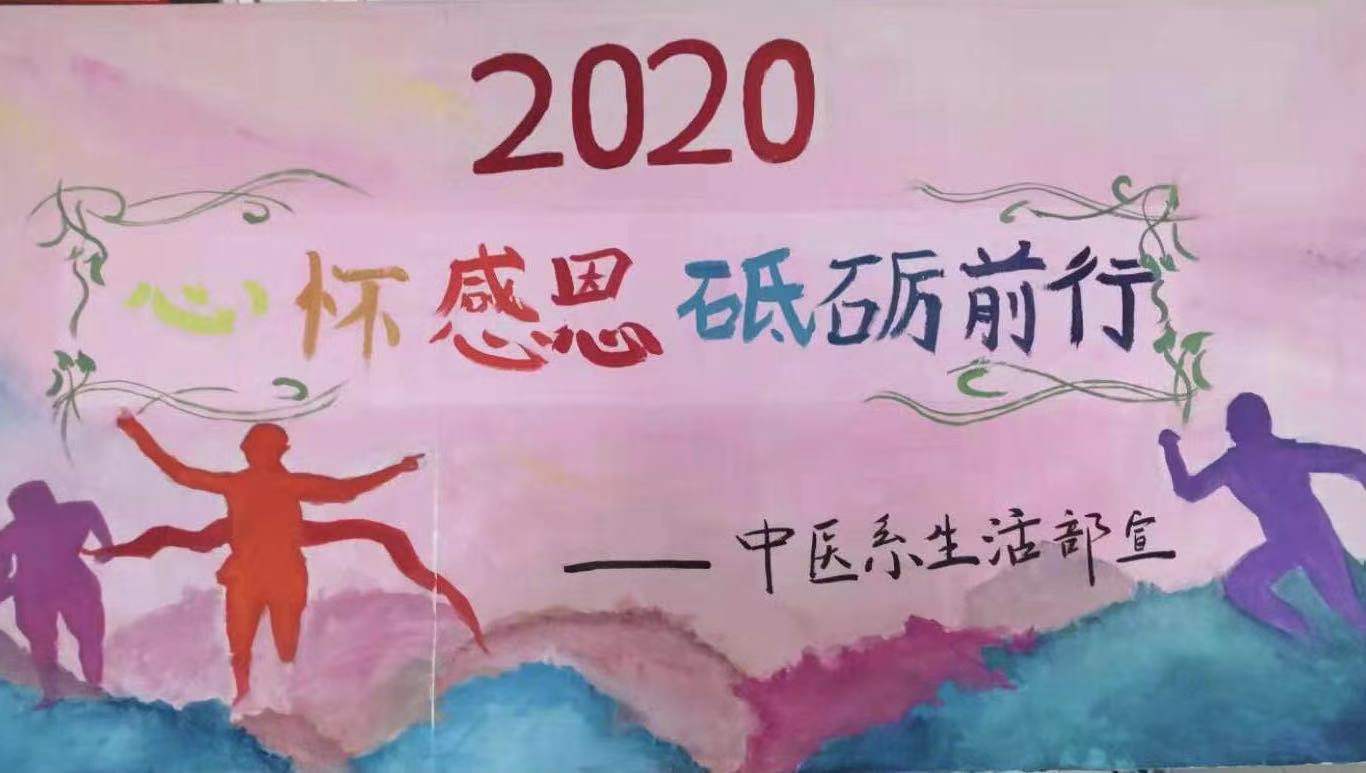 心怀感恩,砥砺前行-中医系开展感恩教育系列班会